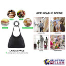 idrop Spiral Ring Portable Compact Tote Storage Bag