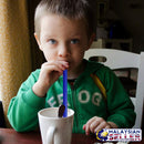 idrop 12MM Colorful Silicone Drinking Straw Set [ 3pcs ]