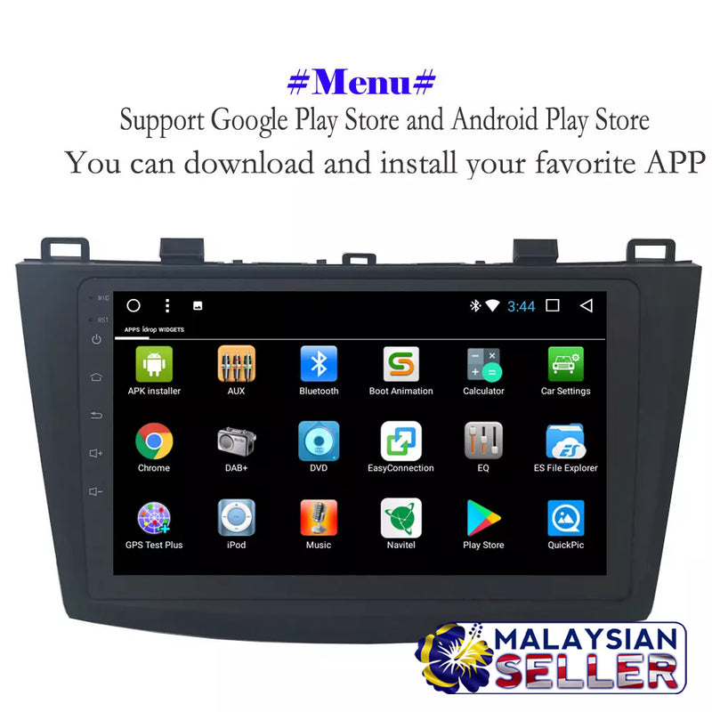 idrop MAZDA 3 [ 2014 Onwards ] HD Touch screen Car Monitor Android  OS Video / Music Player  with WIFI & GPS