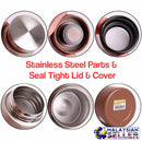 idrop 420ml Mini Stainless Steel Drinking Bottle Flask [ DWX-5082 ]