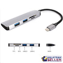 idrop USB C EXPANDER - To HDMI + USB 3.0 + SD / TF Card Reader Multifunction Adapter