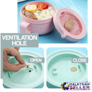 idrop 1.2L Lunch Box Eating Cup Mug with Eating Utensil