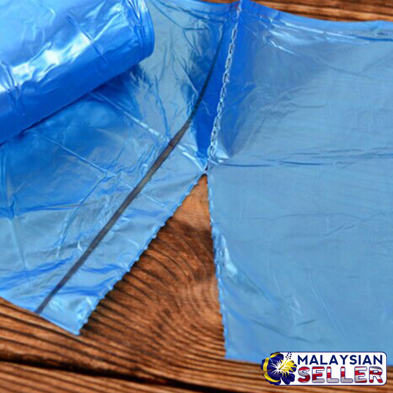 idrop Disposable Rubbish Plastic Bag [ 40cm x 45cm ] [ 1 Roll 5 Roll ] [ 20 sheet per roll ]
