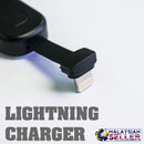 idrop LXS09 Lightning to 3.5mm + Lightning Ring Holder Adapter