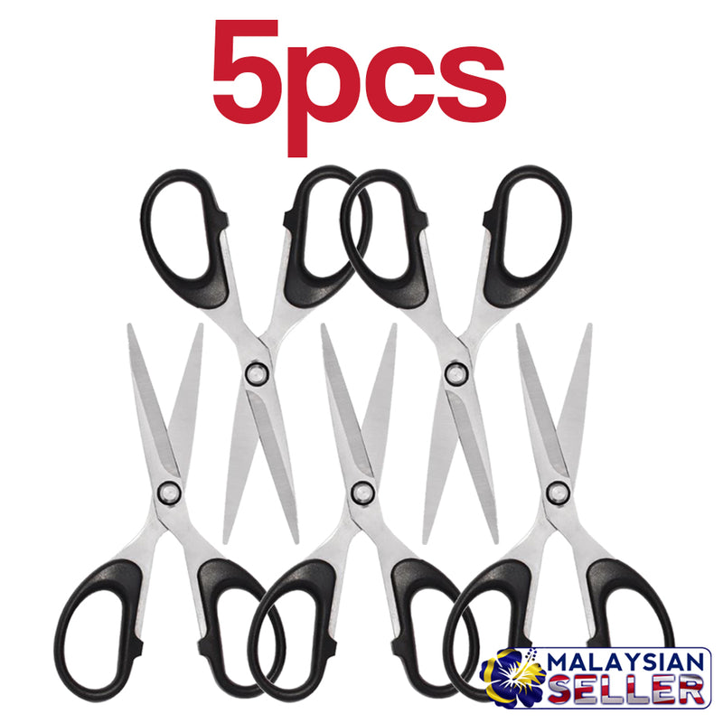 idrop 14cm General Purpose Household Black Scissors [ 5pcs / 10pcs ]