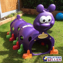 idrop PLAYGROUND - Children Purple Caterpillar Tunnel ( 4 Sections )