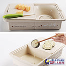 idrop MULTIFUNCTION Kitchen Food Container / Chopping Board / Drainer