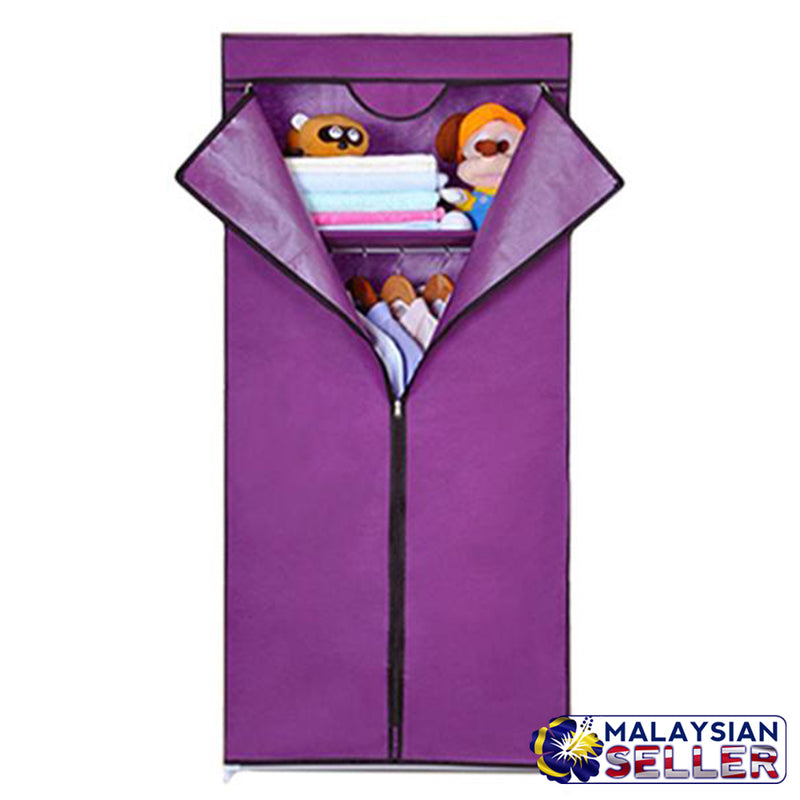 idrop Folding Non-Woven Fabric Wardrobe Portable Closet