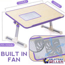 idrop ERGONOMIC LAPTOP DESK - Foldable & Adjustable Mini Table
