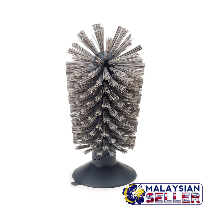 idrop Glass & Cup Washing and Cleaning Brush with Suction Base