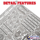 idrop STEAM LOCOMOTIVE TRAIN [ Nano Puzzle ] - 3D Lasercut Metal Puzzle