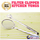 idrop FILTER CLIPPER - Kitchen Cooking Frying Tongs