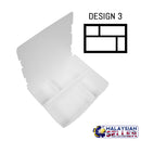 idrop Disposable Takeaway Paper Cardboard Food / Lunch Box Wholesale [ 1 / 10 / 40 / 100 pcs ]