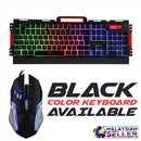idrop K33 GAMING SET - LED Backlit USB Wired Gaming Keyboard + Mouse