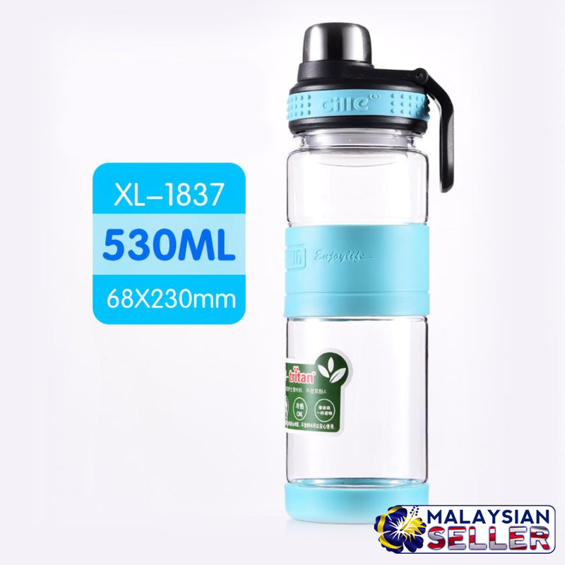 idrop CILLE - TRITAN Sports Drinking Water Bottle [ 530ml / 930ml ]