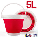idrop 5L / 10L Round Collapsible Bucket