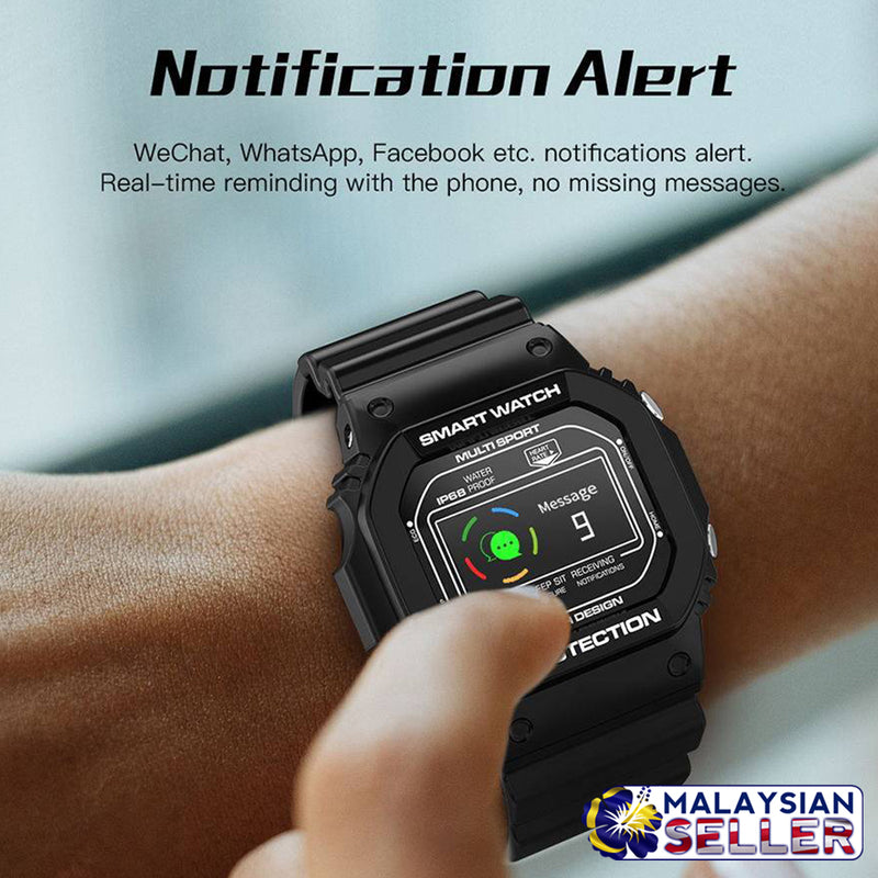 idrop Microwear X12 Smart Watch Multisport Tough Design