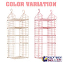 idrop 5 Layer Wardrobe Cabinet Hanging Shelf Rack Clothes Organizer