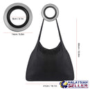 idrop Spiral Ring Portable Compact Tote Storage Bag