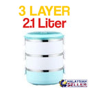 idrop Multilayer Stackable Eating Bento Food Container [ 0.7L / 1.4L / 2.1L / 2.8L ]