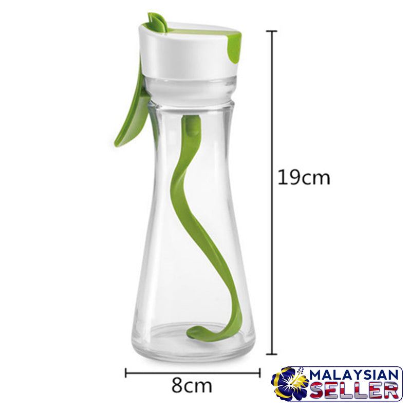 idrop Salad Dressing Manual Spinning Mixer Cup Container Emulsifier
