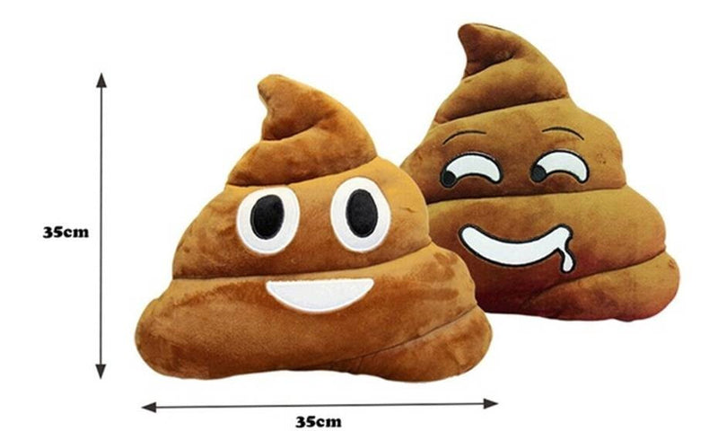 Poop Emoji Pillow