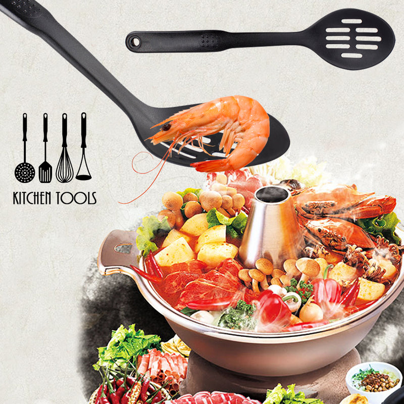 idrop High Quality 11 inch Buffet / Steamboat Perforated  Spoon for Kitchen Utensils
