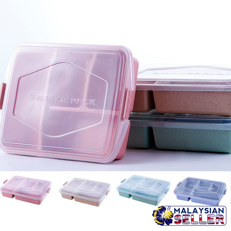 idrop Portable Wheat Straw Lunch Box