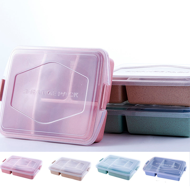 idrop Portable Wheat Straw Lunch Box