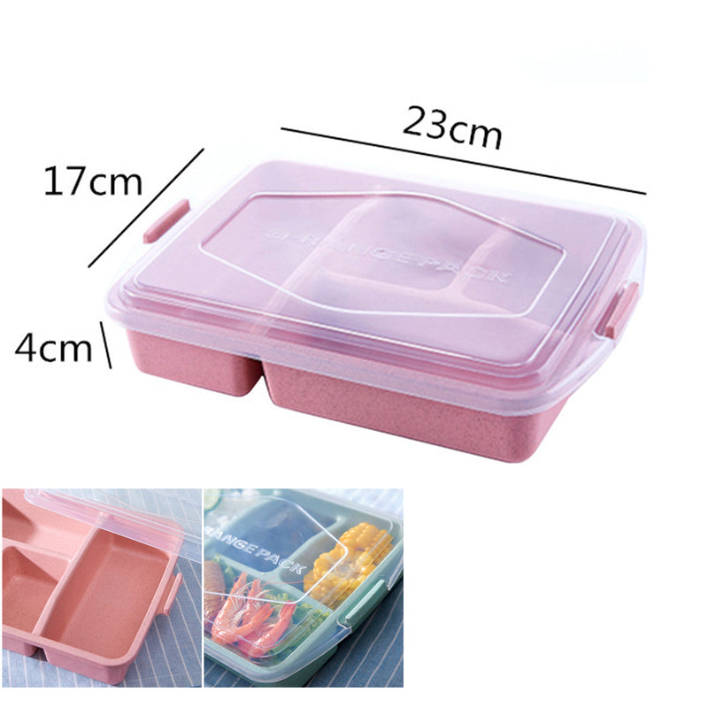 idrop Portable Wheat Straw Lunch Box