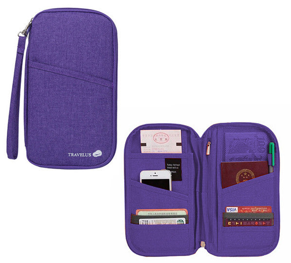 Korean Travelus Multipurpose Passport Holder/Card Case/Pouch/Organizer