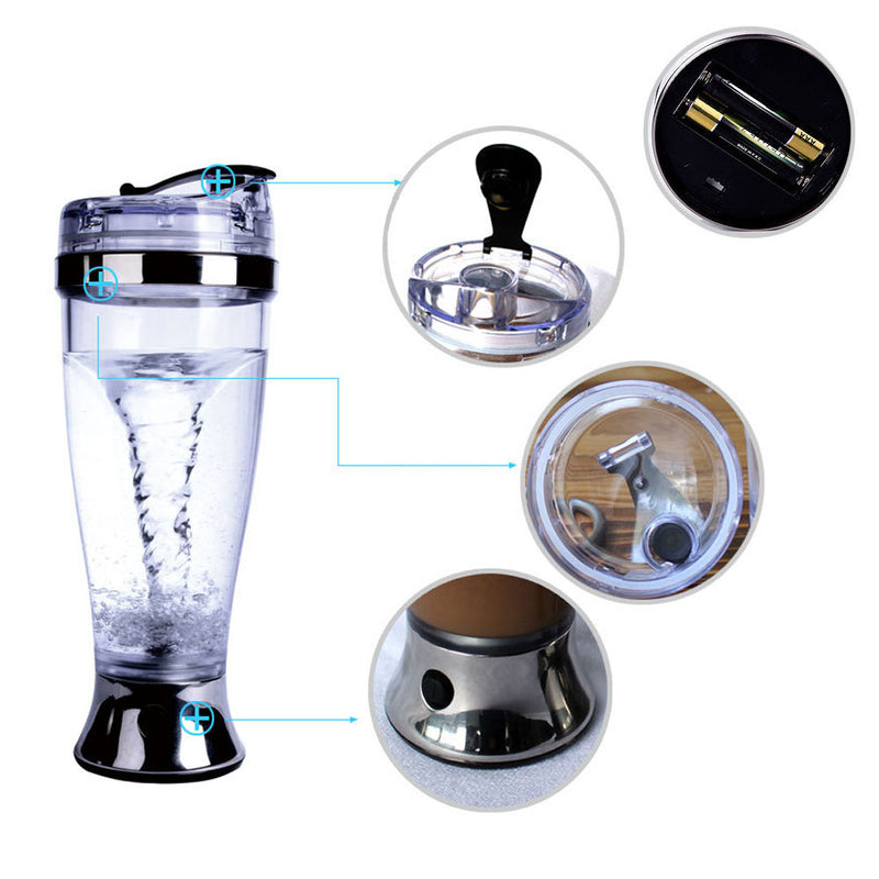 idrop Portable Electric Auto Multi-Purpose Shaker Drinking Mixer Cup