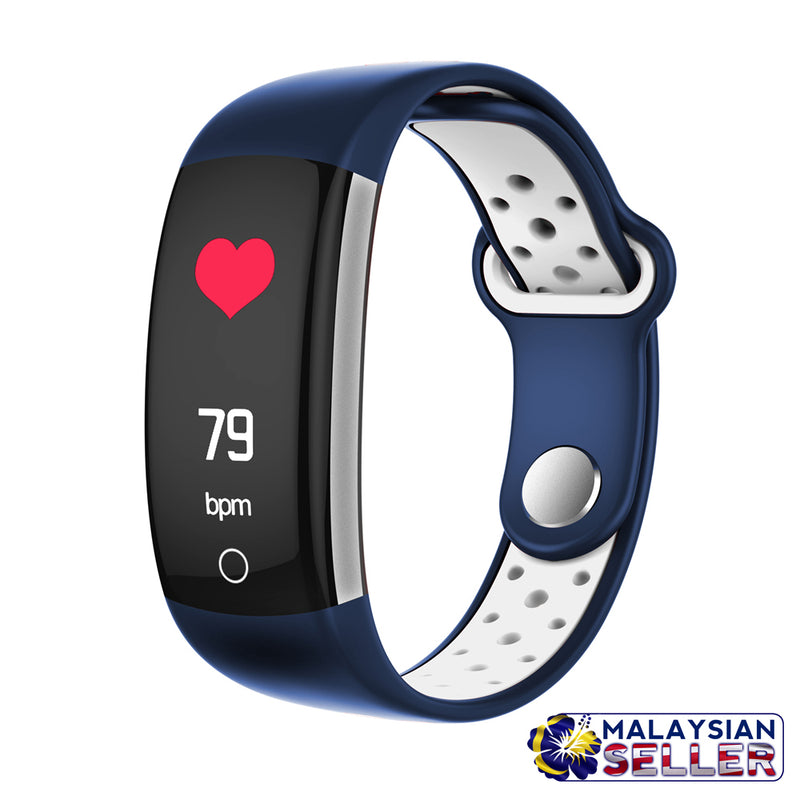 idrop Q6 Colorful Display Smart Watch Bracelet Heart Rate Blood Pressure Monitor for Android IOS