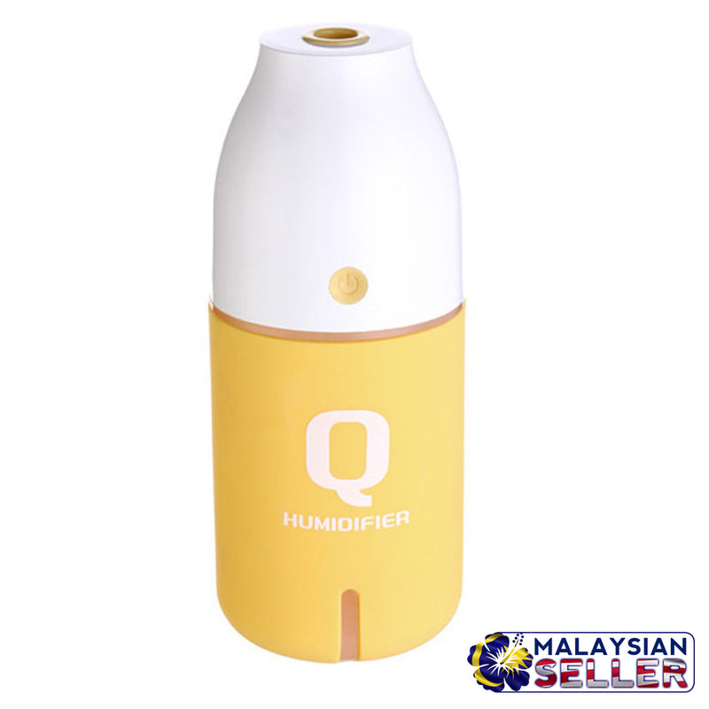 idrop LED Q Bottle Humidifier Essential Oil Mini USB Air Aroma Car Diffuser