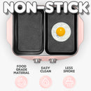 idrop 2 IN 1 Steamboat Multifunction Cooking Pot Grill Pan Cooker