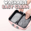 idrop 2 IN 1 Steamboat Multifunction Cooking Pot Grill Pan Cooker