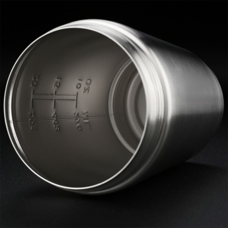 idrop Stainless Steel Bottle With Removable Cup For Gym Shaker Bottle [600ml]