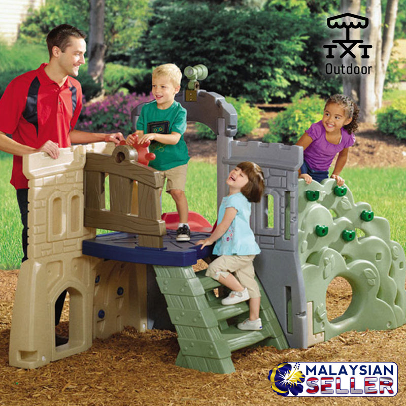 idrop Kids Children Portable Creative Rock Climber & Slide Set [ 880-02-620270 ]
