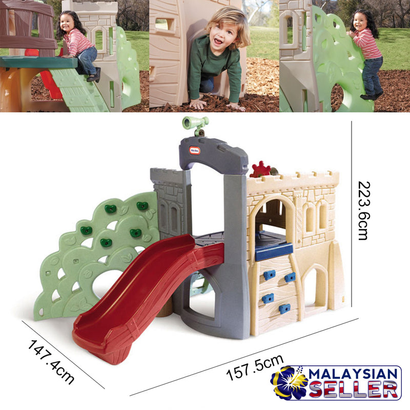idrop Kids Children Portable Creative Rock Climber & Slide Set [ 880-02-620270 ]