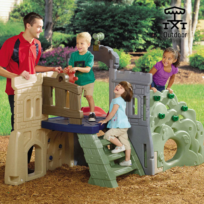 idrop Kids Children Portable Creative Rock Climber & Slide Set [ 880-02-620270 ]