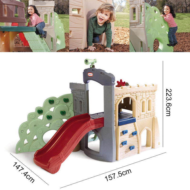 idrop Kids Children Portable Creative Rock Climber & Slide Set [ 880-02-620270 ]