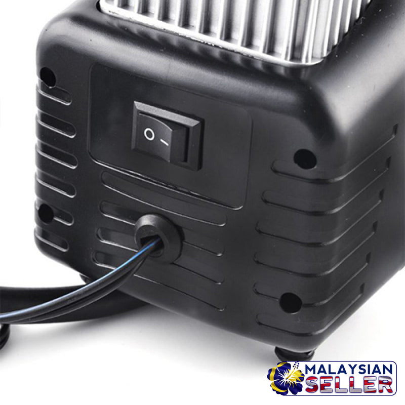 idrop Portable Heavy Duty 2 Cylinder Air Compressor Direct Drive 12V 628-4X4 Pump