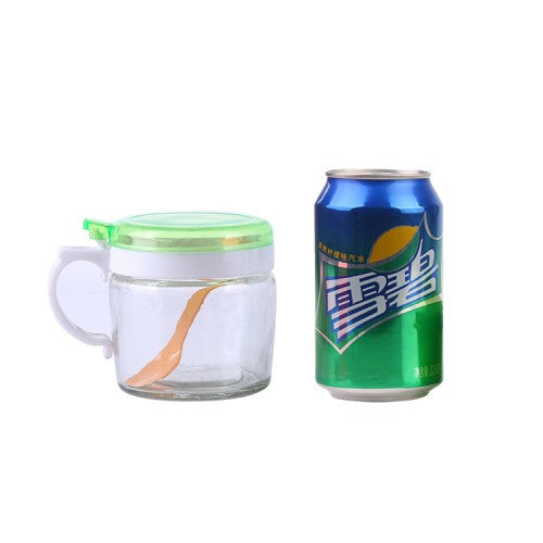 Set of 2 Deli Glassware - Seasoning Cylinder