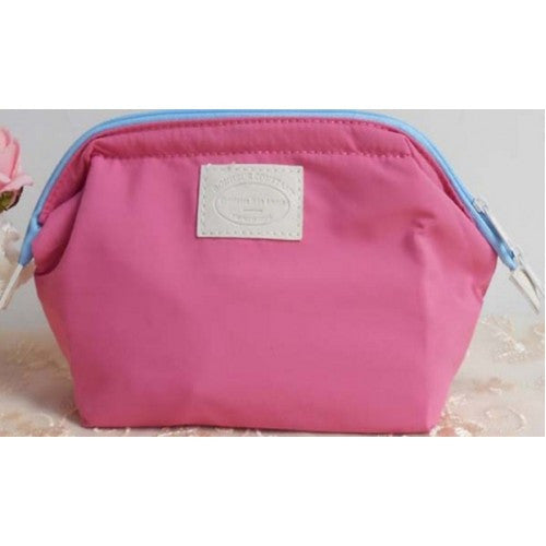 Set Of 2 Zippered Cosmetic Pouches