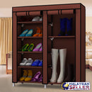 idrop Fashion Portable Dust Cover Shoe Rack and Wardrobe