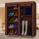 idrop Fashion Portable Dust Cover Shoe Rack and Wardrobe