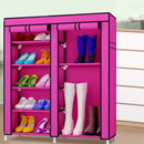 idrop Fashion Portable Dust Cover Shoe Rack and Wardrobe