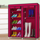 idrop Fashion Portable Dust Cover Shoe Rack and Wardrobe