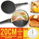 idrop 20CM Non-stick Electric Crepe & Pancake Maker Kitchen Cooking Pan