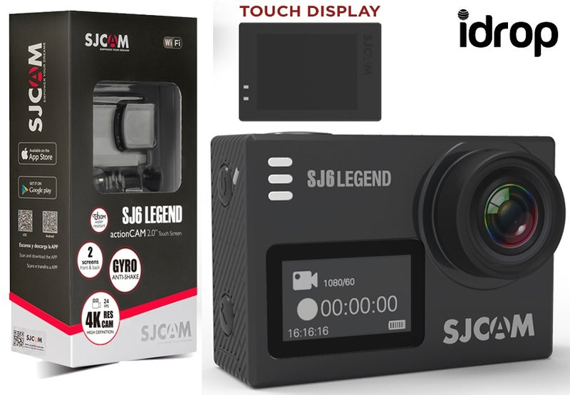 idrop SJ6 LEGEND 4K ACTION CAMERA